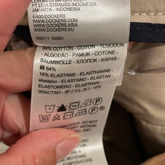 Mens Dockers Comfort Knit Chino Slim Fit Pants 30 x 30 - Picture 12 of 13